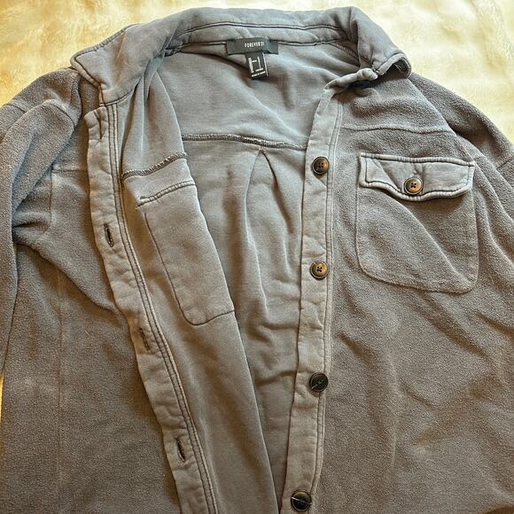 FP Inspired Slouchy Shacket - Picture 3 of 4